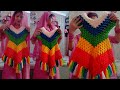 1घंटे मे बनये ये फ्रॉक ||crochet poncho/frock || allhometips