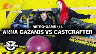 Auto Pong in Real Life! 🚗 #castcrafter #annagazanis |  Checkpoint ZDF