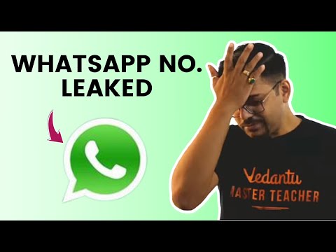 Harsh Sir's Whatsapp Number Leaked!?‍♂️