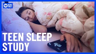 Why Do Teenagers Sleep In? New Study Reveals Reason Why 10 News First