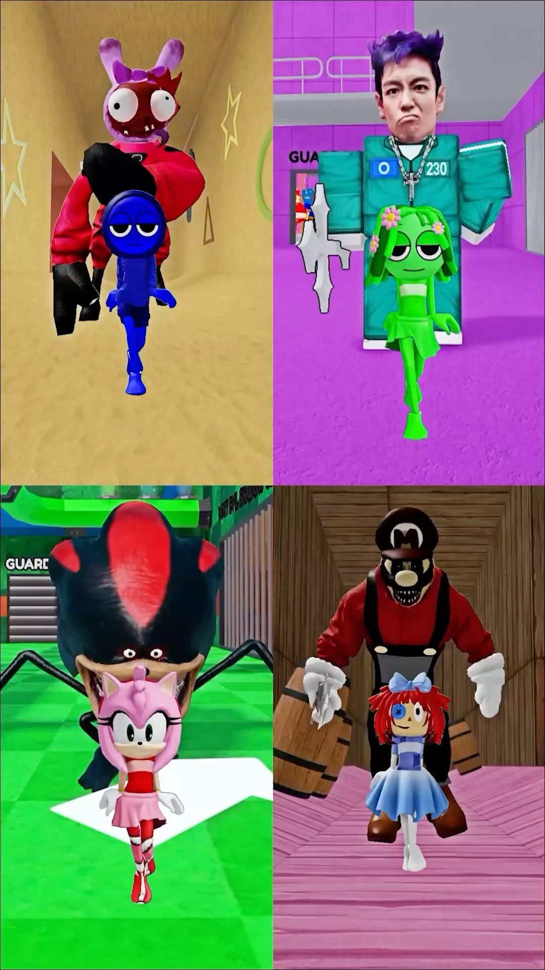 Roblox Vapo Vapo Squid Game #sprunki #incredibox #sonic #mario #digitalcircus #shadow #pomni