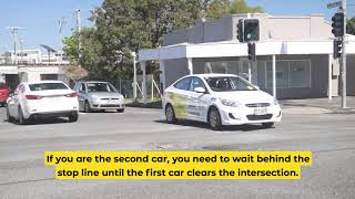 Traffic Lights; Turning Right - Scan to Plan