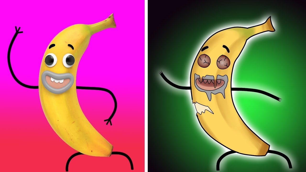 The Amazing World of Gumball BANANA JOE CHARACTERS As Zombies Version