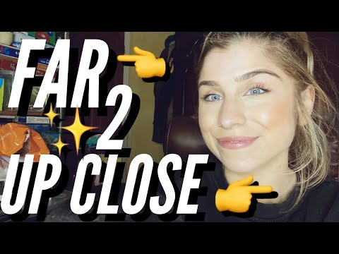 ASMR | 👈 FROM FAR 2 👉 UP CLOSE - ⚡️FAST Tapping & Stratching!