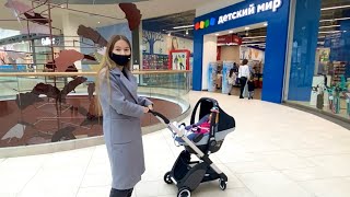 ШОПИНГ С ЕВОЙ!! Shopping with a reborn baby🌈ПОКУПКИ ДЛЯ РЕБОРНА!