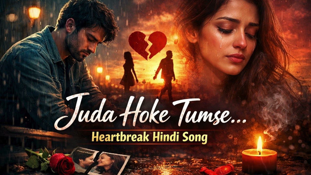Juda Hoke Tumse | hindi sad song | heartbreak song hindi | emotional hindi song | sad bollywood song