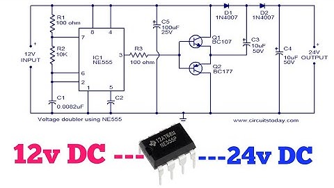 dc voltage doubler circuit