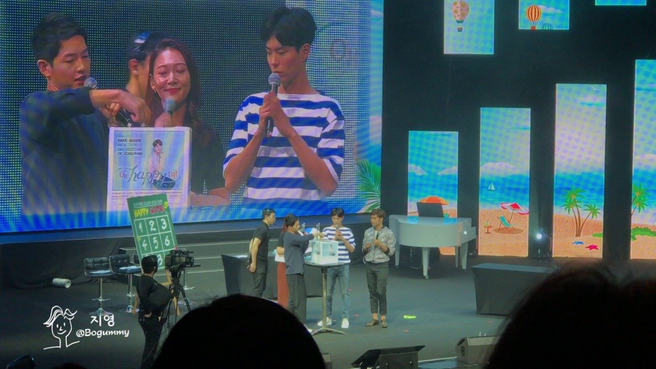 Park Bo Gum Asia Tour Fan Meeting in Singapore Part 6