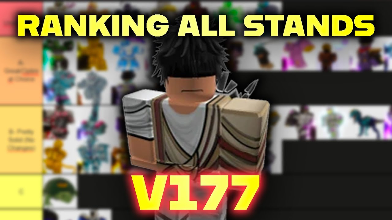 [YBA] Ranking ALL STANDS After the v1.77 Balance Changes! - YouTube