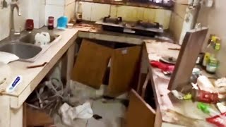 😲Angry landlord, house was trashed!【Household Cleaning】