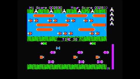 Frogger for Apple II  (Highscore.com 6260)