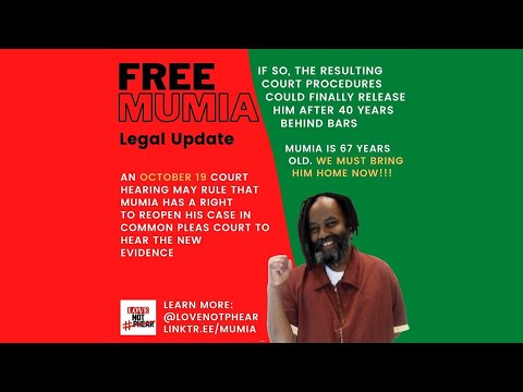 [LIVE] Mumia Abu-Jamal Court Hearing (Oct 19th)