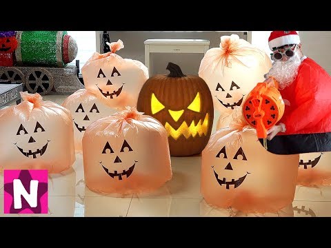 뉴욕이의 크리스마스 특집! 호박 괴물 잡아라 뉴욕이랑 놀자 Santa Claus Christmas Present NY Toys