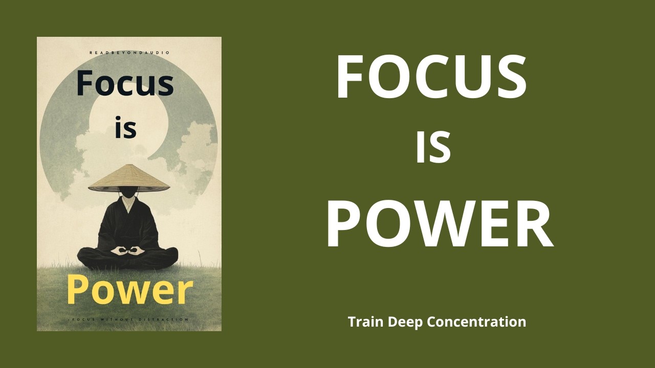 Focus is power | Full Audiobook – Train Deep Concentration