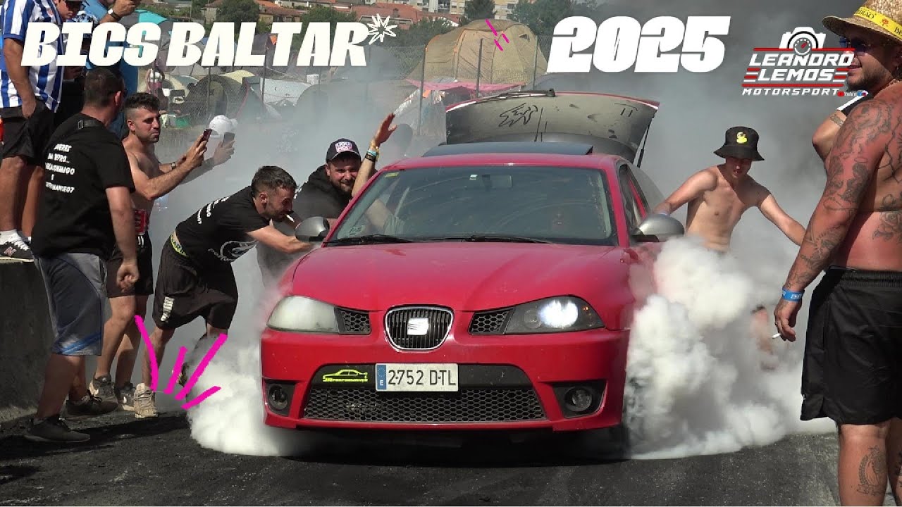 BICS Baltar 2025 | Braga Internacional Car Show | Burnout | Baltar 2025 