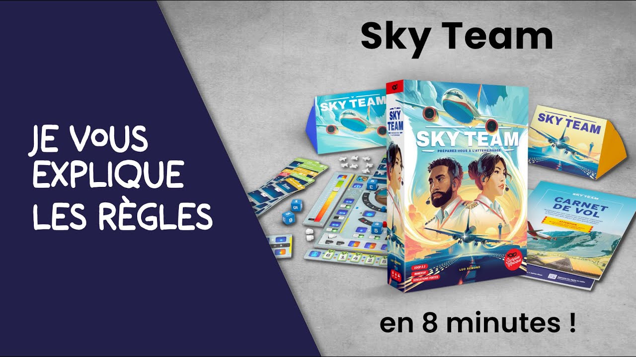 Sky team - Règles du jeu et parties avec l'auteur sur Board Game