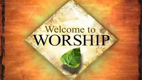 Single Leaf Welcome Video Loop