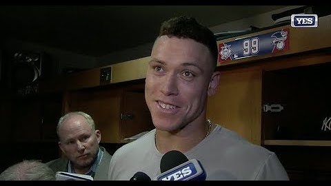 Aaron Judge on Yankees ALCS Game 1 win