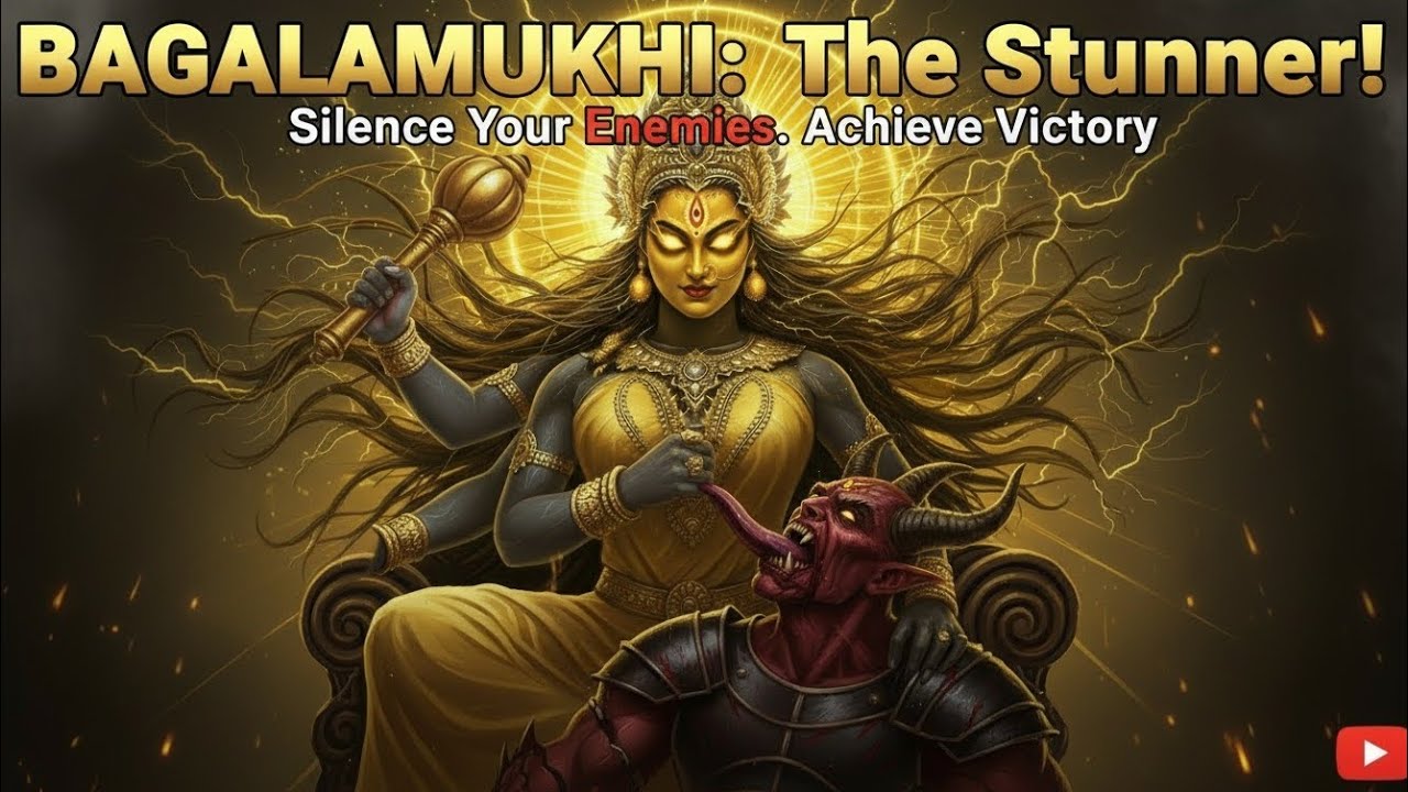 Bagalamukhi Mantra | Stambhana Shakti to Silence Enemies | Powerful Devi Chant 