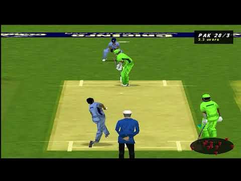Playing the best cricket game: Brian Lara Cricket 99 PC