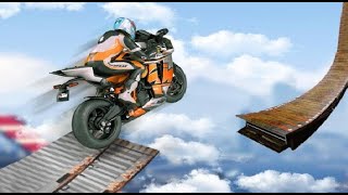 Bike İmpossible Tracks Race 3d Motorcycle Stunt Bisiklet İmkansız Raylar Yarış: Motosiklet Stunts screenshot 4