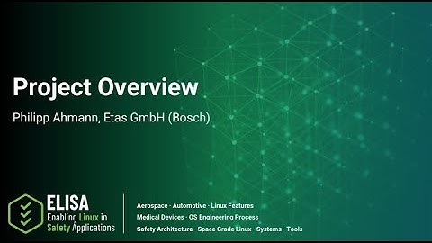 ELISA Project Overview