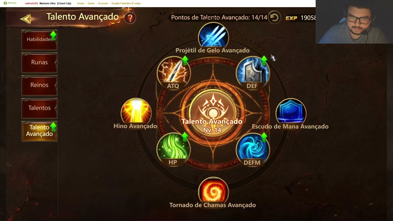 MEGA UP NO MAGO S 238, BATEMOS A META WARTUNE ULTRA