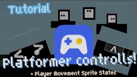 Max2D Platformer Controls TUTORIAL + Player Movement Sprite States | Max2D || #max2d #max2dtutorial
