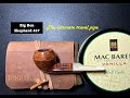 Big Ben Shepherd 457 Pipe + leather rollup pouch | beauty of a pipe &amp; the ultimate travel companion.