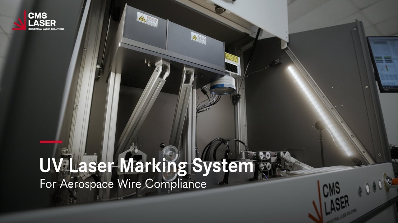 UV Laser Marking System for Aerospace Wire Labeling Compliance