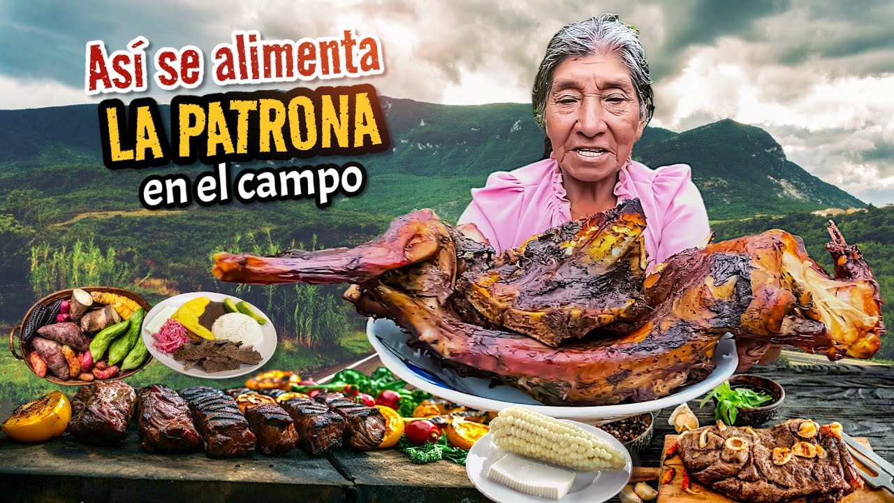 El mejor alimento del campo 🍱🍲☕️ La casa de la Patrona 🏡👵🏻