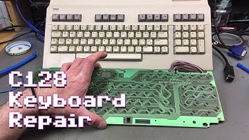 Commodore 128 Keyboard Repair