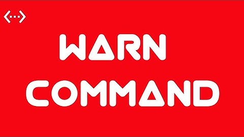 Warn Command | Video By Kubaturi