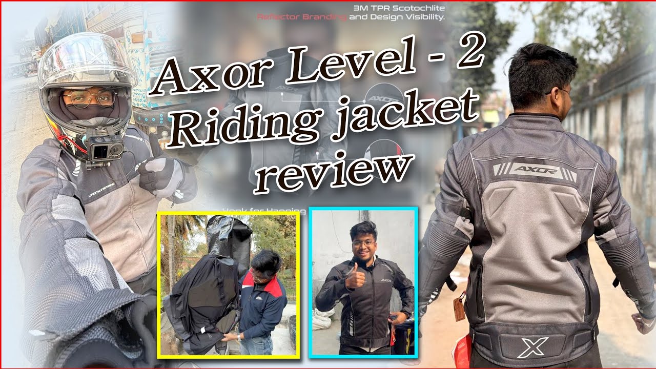AXOR Level - 2 RIDING JACKET REVIEW 💥
