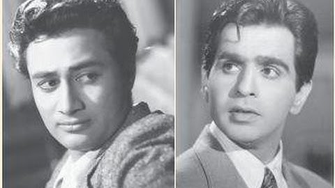 Dilip Kumar and Dev Anand Together