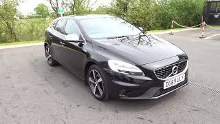 VOLVO V40 2.0 D2 R-Design Edition in Black