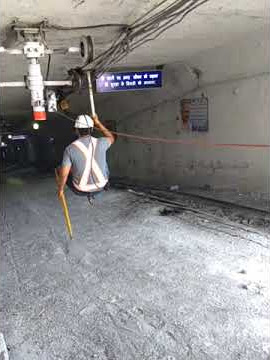 Manriding system in under ground mines.