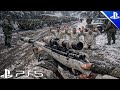 They Surrendered in the Freezing Snow — World War II / Cinematic Gameplay [PS5 4K]