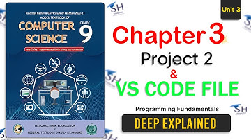 Class 9 Computer Science - NBF Syllabus | Unit 3 Project 2 Class 9 | #HTML #CSS #JAVA #NBF