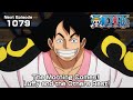 ONE PIECE episode1079 Teaser “The Morning Comes! Luffy and the Others Rest!”