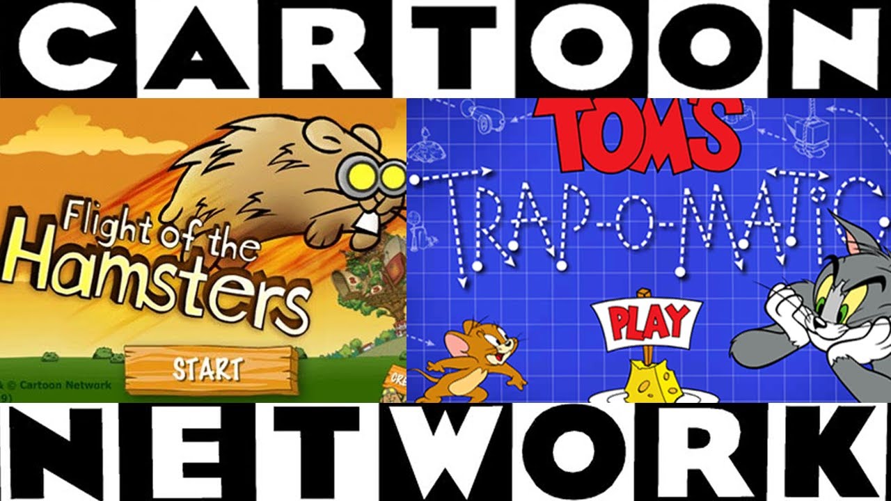 Old School Cartoon Network Games (Flight of the Hamsters and Trap-O