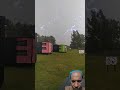 Lightning Strikes trees#youtubeshorts