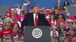 President Trump holds campaign rally in southern Illinois