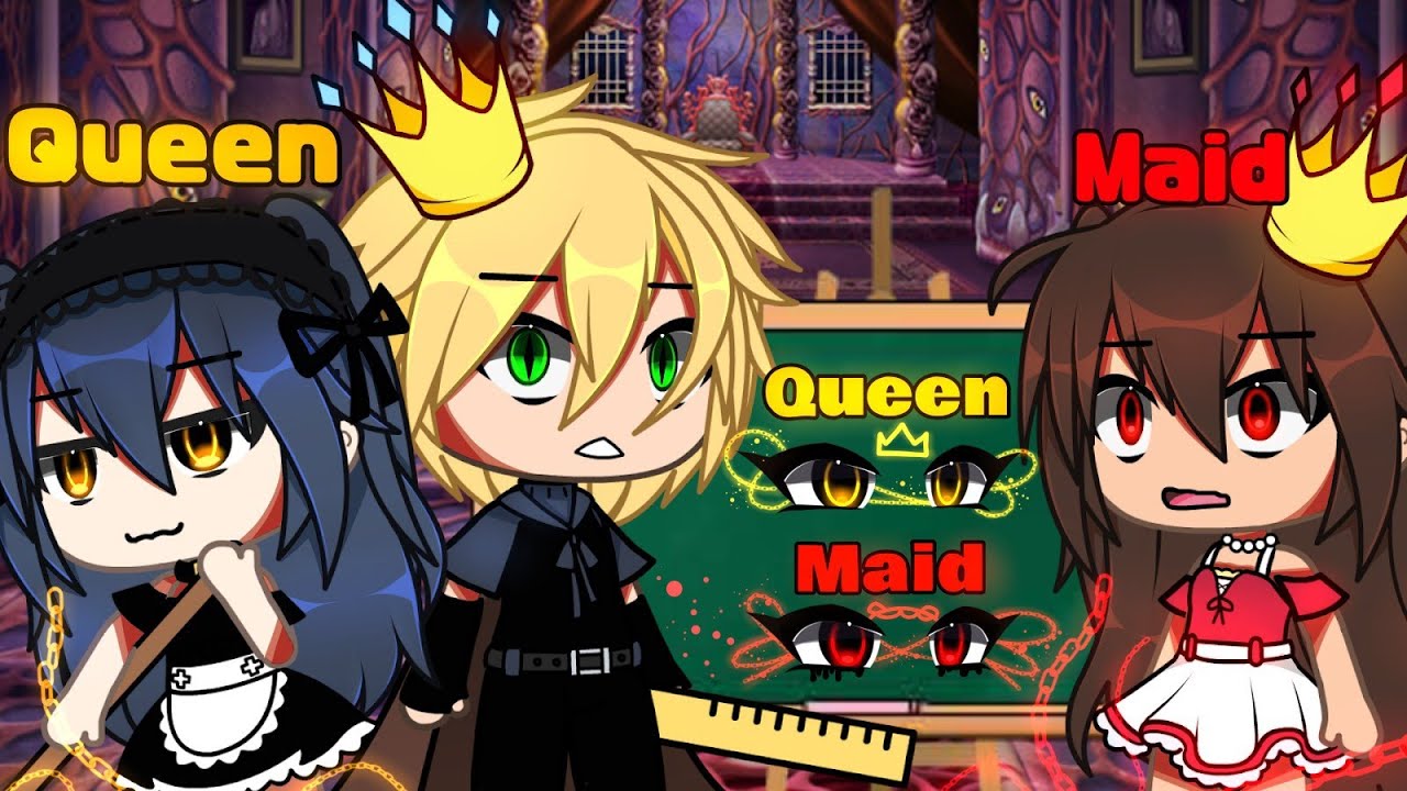 🔥Queen Or Maid Eyes ✨|| meme || {Original} || MLB 🐞 || AU || Gacha life ||