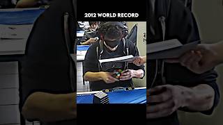 2012 Rubik’s cube solve blindfold...