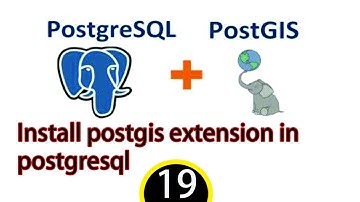 how to install postgis extension in postgresql window