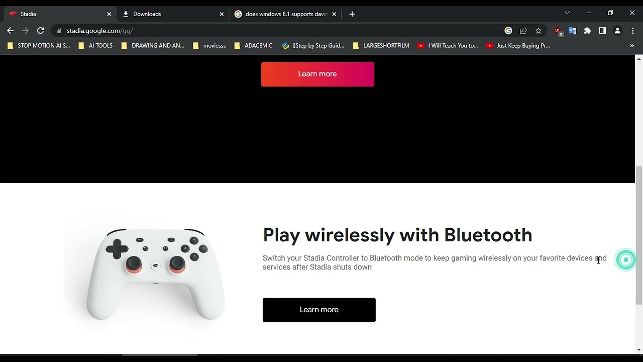 Google has shut down it's Cloud Gaming Platform Google STADIA