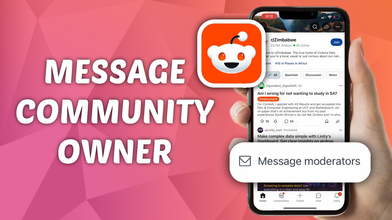 How to Message Community Owner on Reddit
