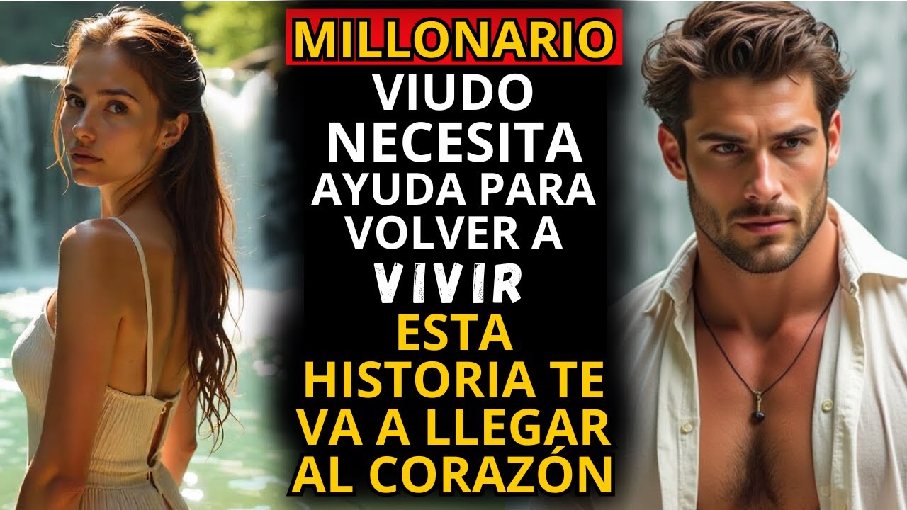 MILLONARIO VIUDO NECESITA AYUDA PARA VOLVER A VIVIR... ESTA HISTORIA TE VA A LLEGAR AL CORAZÓN...