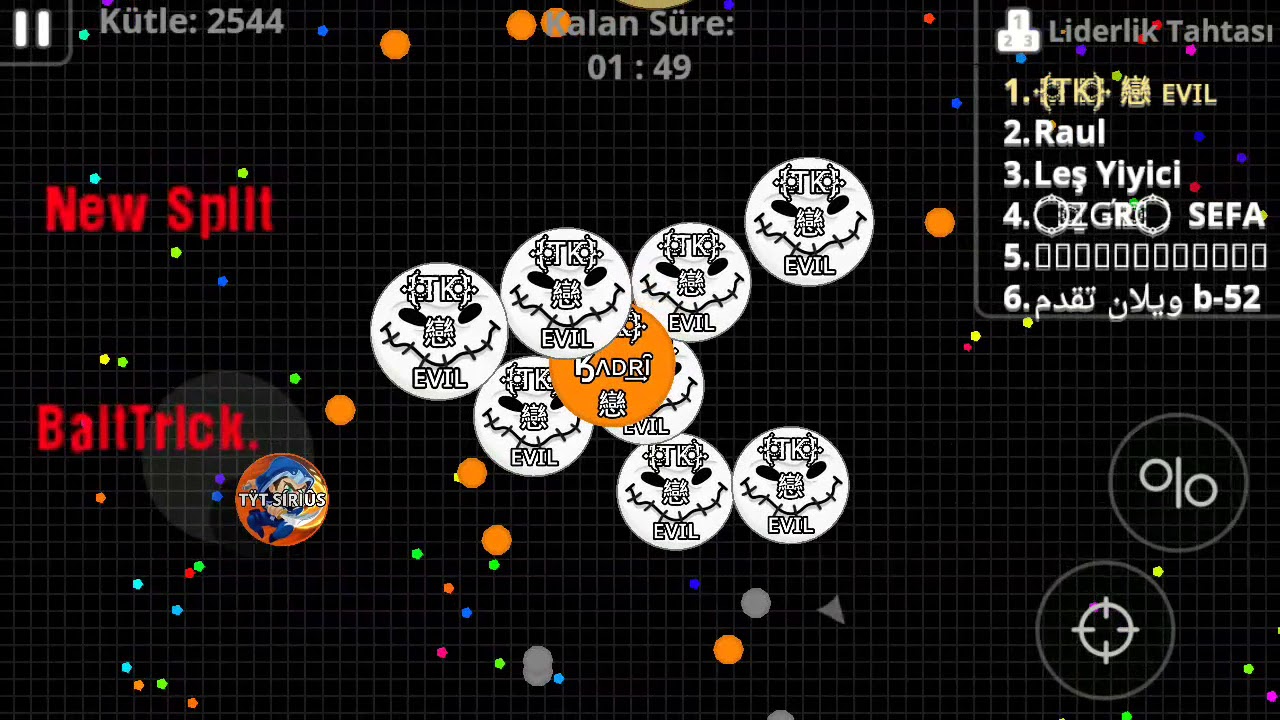 New Split, BaitTrick split. ▤ And All cannon splits